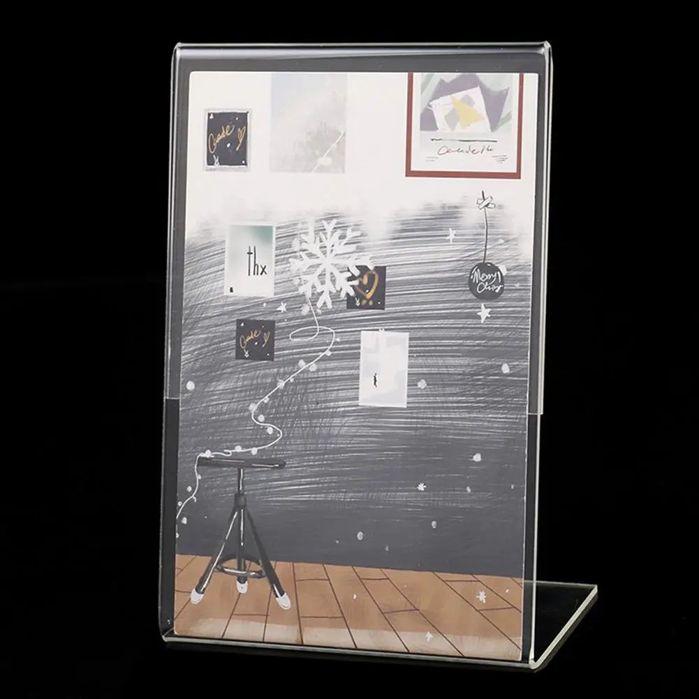A6 Transparent Acrylic Display Stand Desk Shelf High Quality Display Card Stand Office Business Stand Desktop Holder 10cmx15cm
A6 Transparent Acrylic Display Stand Desk Shelf High Quality Display Card Stand Office Business Stand Desktop Holder 10cmx15cm