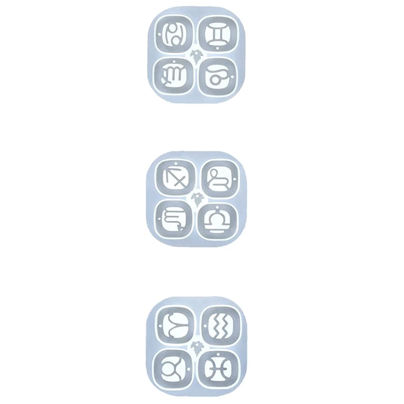 Silicone Resin Molds 12 Constellation Jewelry Casting Molds For Astrology Horoscope DIY Making Pendant
Silicone Resin Molds 12 Constellation Jewelry Casting Molds For Astrology Horoscope DIY Making Pendant