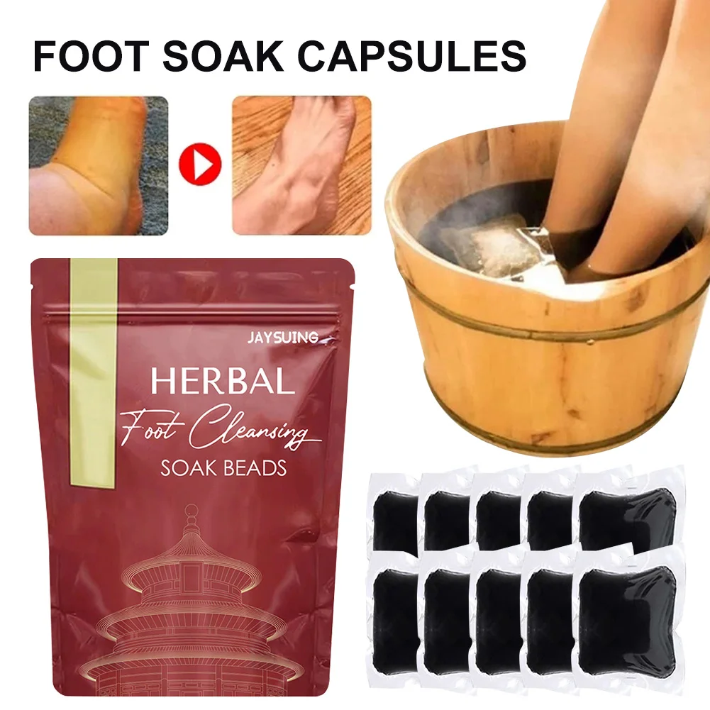 10pcs Foot Soak Capsules Natural Herbal Foot Detox Soaking Beads Pain Relief Improve Sleep Herbal Wormwood Body Health Care
10pcs Foot Soak Capsules Natural Herbal Foot Detox Soaking Beads Pain Relief Improve Sleep Herbal Wormwood Body Health Care