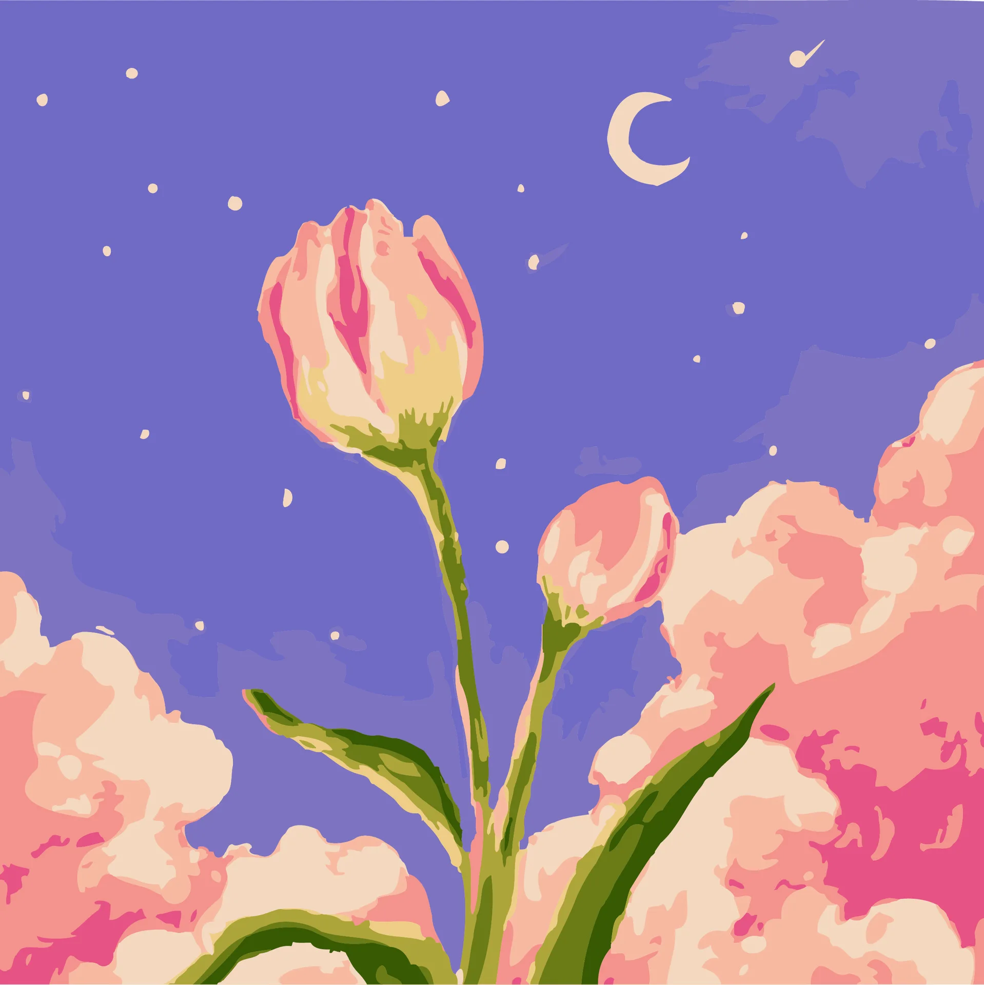 3067-Tulip diy digital oil painting oil painting acrylic flower painting explosion hand-filled landscape painting
3067-Tulip diy digital oil painting oil painting acrylic flower painting explosion hand-filled landscape painting