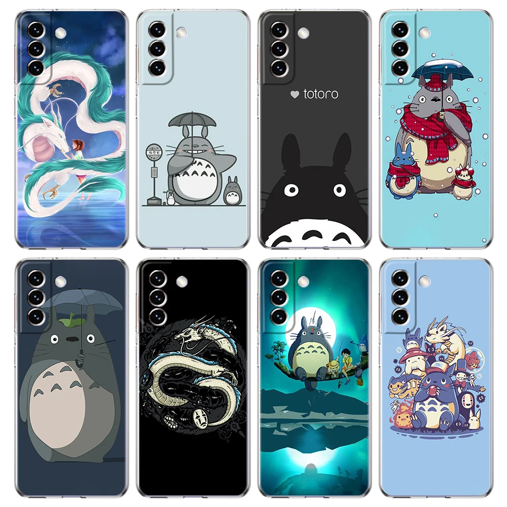 Spirited Away Totoro Transparent Case For Samsung Galaxy S23 S22 S20 FE Note 20 10 S21 Ultra S10 S10E M21 M31 M32 Plus Shell Bag
Spirited Away Totoro Transparent Case For Samsung Galaxy S23 S22 S20 FE Note 20 10 S21 Ultra S10 S10E M21 M31 M32 Plus Shell Bag