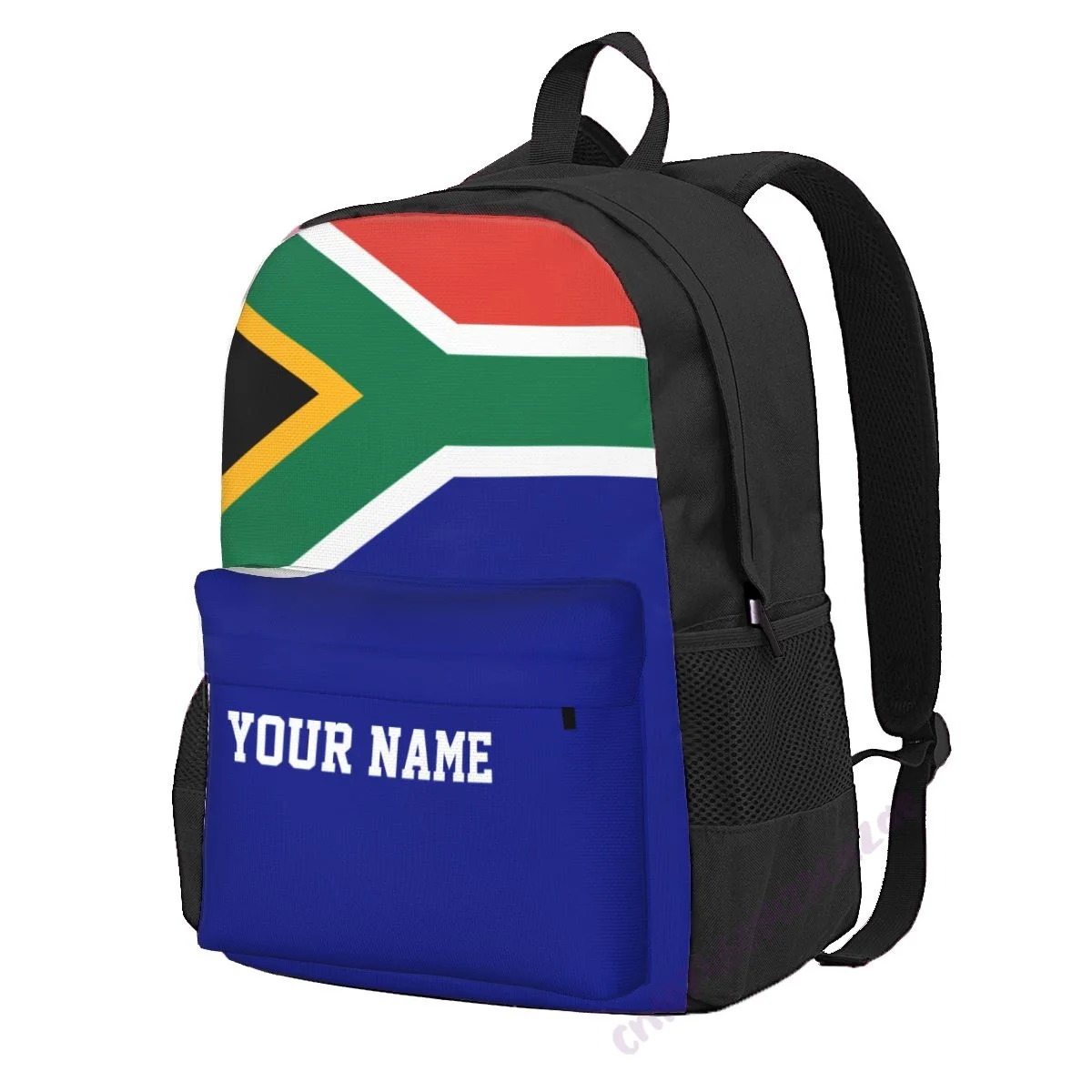 Custom Name South Africa Flag Polyester Backpack For Men Women Travel Bag Casual Students Hiking Travel Camping
Custom Name South Africa Flag Polyester Backpack For Men Women Travel Bag Casual Students Hiking Travel Camping