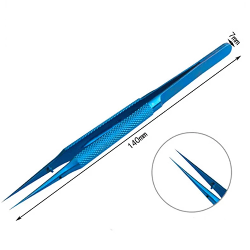 140mm Fingerprint Tweezers Professional Maintenance Tool Edge Precision Titanium Alloy For Pick Up Small Items Hand Tools
140mm Fingerprint Tweezers Professional Maintenance Tool Edge Precision Titanium Alloy For Pick Up Small Items Hand Tools
