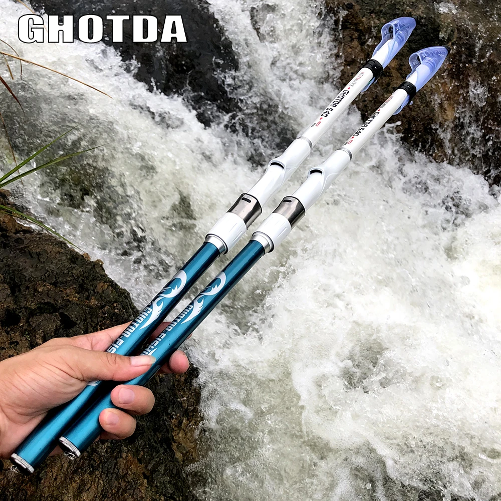 Portable Spinning Rock Fishing Rod 3.6M-6.3M Travel Sea Boat Fishing Rod Telescopic Fishing Rod High Tough Carbon Fiber H Power
Portable Spinning Rock Fishing Rod 3.6M-6.3M Travel Sea Boat Fishing Rod Telescopic Fishing Rod High Tough Carbon Fiber H Power