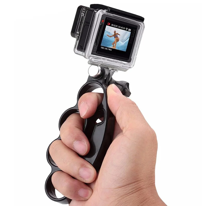 Handheld Knuckle Finger Grip Mount Selfie Accessory for GoPro Hero 6 7 5 4 3 for Xiaomi Yi 4K Sjcam SOOCOO Eken H9 Action Cam
Handheld Knuckle Finger Grip Mount Selfie Accessory for GoPro Hero 6 7 5 4 3 for Xiaomi Yi 4K Sjcam SOOCOO Eken H9 Action Cam