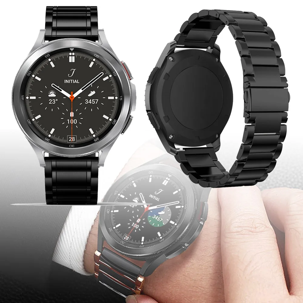 20mm watch Band For Samsung Galaxy Watch 4 classic 46mm 42mm smartwatch Titanium Sports Bracelet Galaxy Watch 4 44mm 40mm Strap
20mm watch Band For Samsung Galaxy Watch 4 classic 46mm 42mm smartwatch Titanium Sports Bracelet Galaxy Watch 4 44mm 40mm Strap