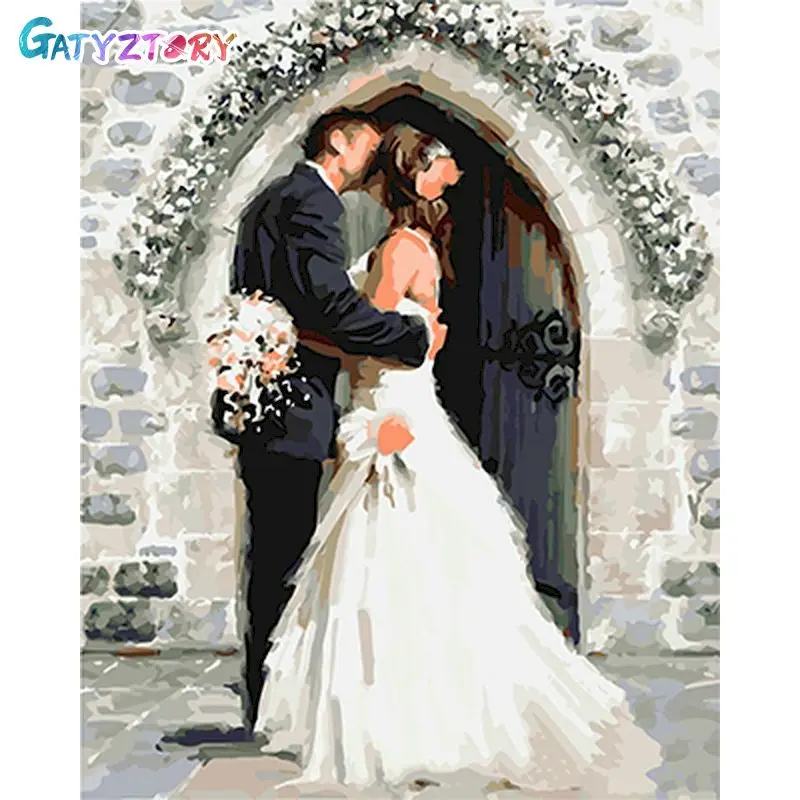 GATYZTORY Painting By Number wedding Drawing On Canvas HandPainted Art Gift DIY Pictures By Number Portrait Kits Home Decor
GATYZTORY Painting By Number wedding Drawing On Canvas HandPainted Art Gift DIY Pictures By Number Portrait Kits Home Decor