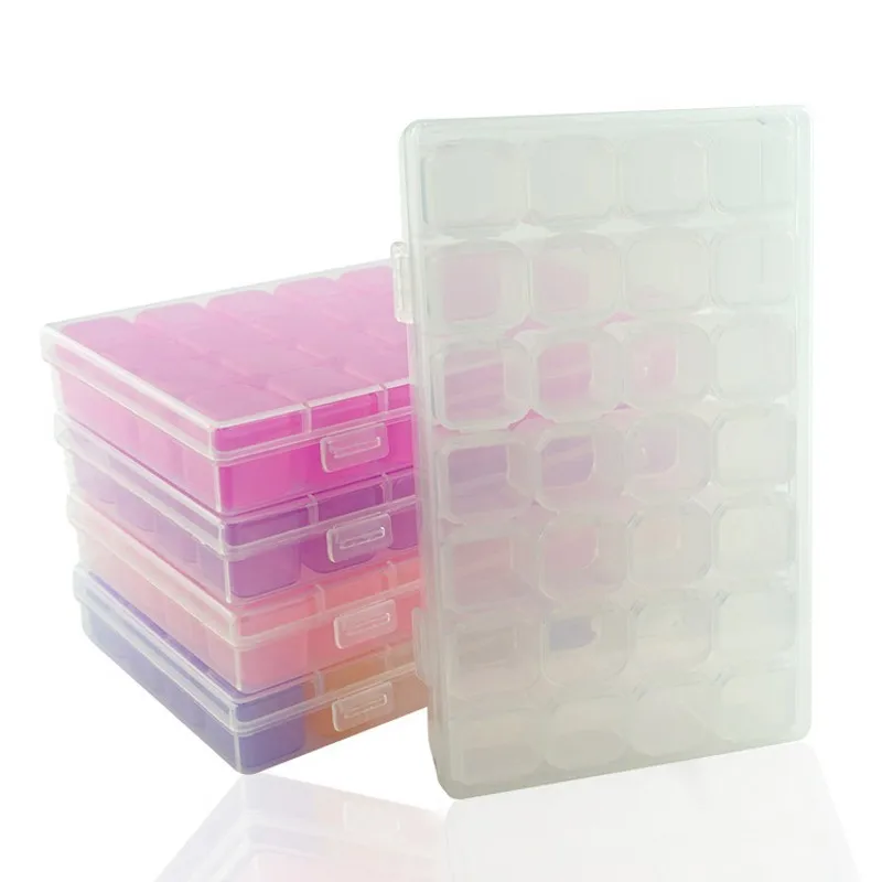 28 Grids Nail Art Storage Box Jewelry Beads Tablets Nail Art Tips Hard Case Storage Box Multicolor Plastic Rhinestones Tool Box
28 Grids Nail Art Storage Box Jewelry Beads Tablets Nail Art Tips Hard Case Storage Box Multicolor Plastic Rhinestones Tool Box