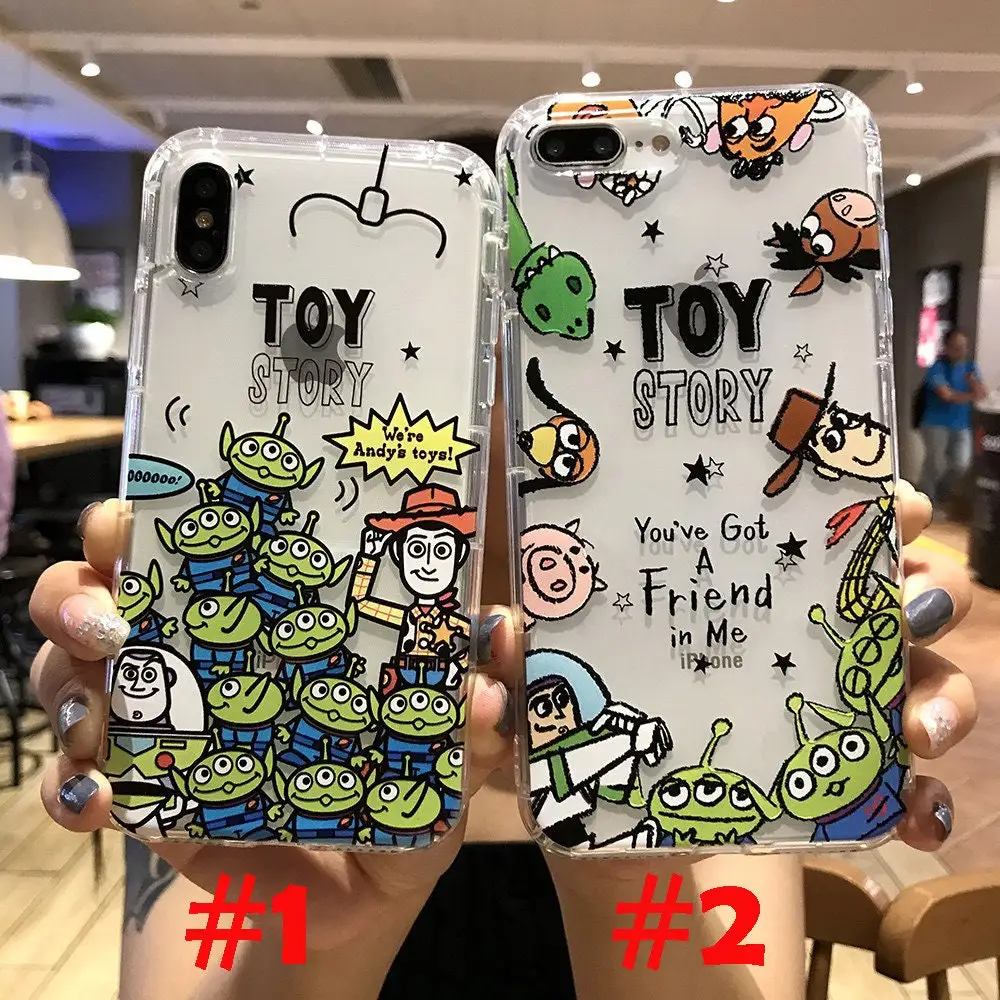 Cartoon Toy Story Soft Clear Phone Case For Samsung S20 Lite S21 Fe Ultra S10 S9 S8 Plus S7 Edge Transparent Cover 2022
Cartoon Toy Story Soft Clear Phone Case For Samsung S20 Lite S21 Fe Ultra S10 S9 S8 Plus S7 Edge Transparent Cover 2022