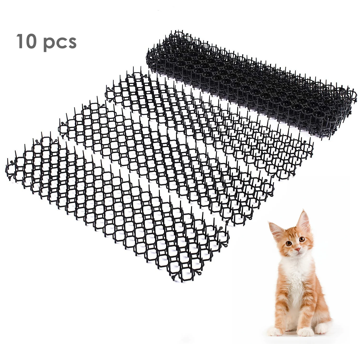 10pcs Cat Scare Mat Garden Anti-Cat Prickle Strip Cats Dogs Digging Stopper cat cat
10pcs Cat Scare Mat Garden Anti-Cat Prickle Strip Cats Dogs Digging Stopper cat cat
