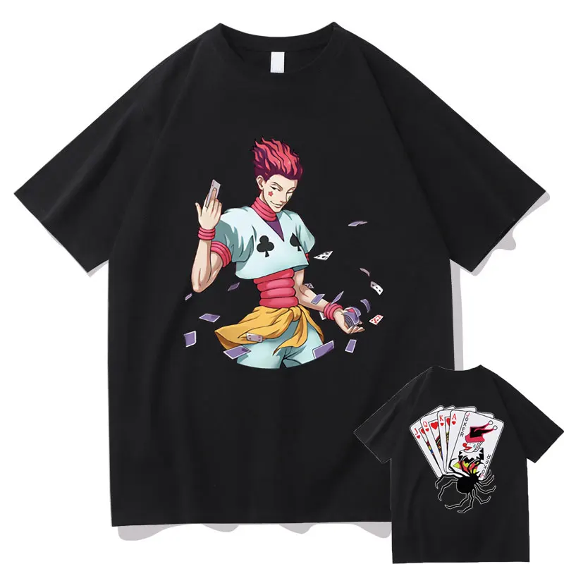 Anime Cartoon Hunter X Hunter T-shirt Kurapika Tshirt Manga Hisoka T Shirt Killua Zoldyck Harajuku Graphic Tees Men Women Tops
Anime Cartoon Hunter X Hunter T-shirt Kurapika Tshirt Manga Hisoka T Shirt Killua Zoldyck Harajuku Graphic Tees Men Women Tops