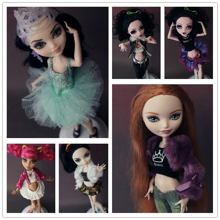 Quality Monstering High Doll Dressing Soft Casual Wear Handmade Clothes Outfit Doll Clothing Set Girl Playing House Toys series2
Quality Monstering High Doll Dressing Soft Casual Wear Handmade Clothes Outfit Doll Clothing Set Girl Playing House Toys series2