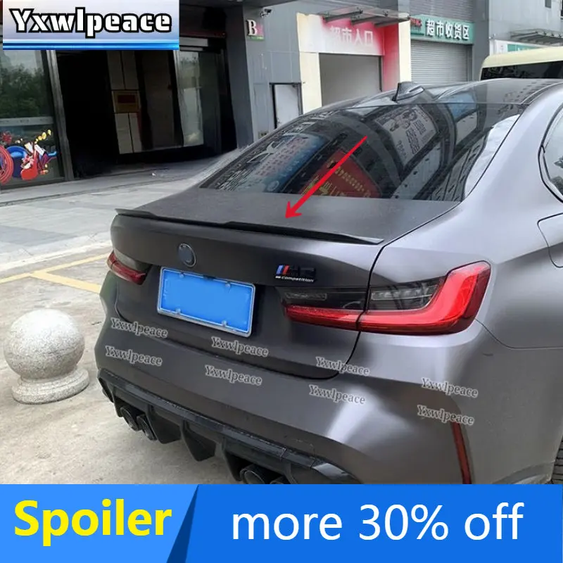 For BMW G20 G28 M3 New 3 Series 320i 325i 328i 2019 2020 2021 2022 ABS Material Rear Trunk Spoiler Car Accessories 
For BMW G20 G28 M3 New 3 Series 320i 325i 328i 2019 2020 2021 2022 ABS Material Rear Trunk Spoiler Car Accessories