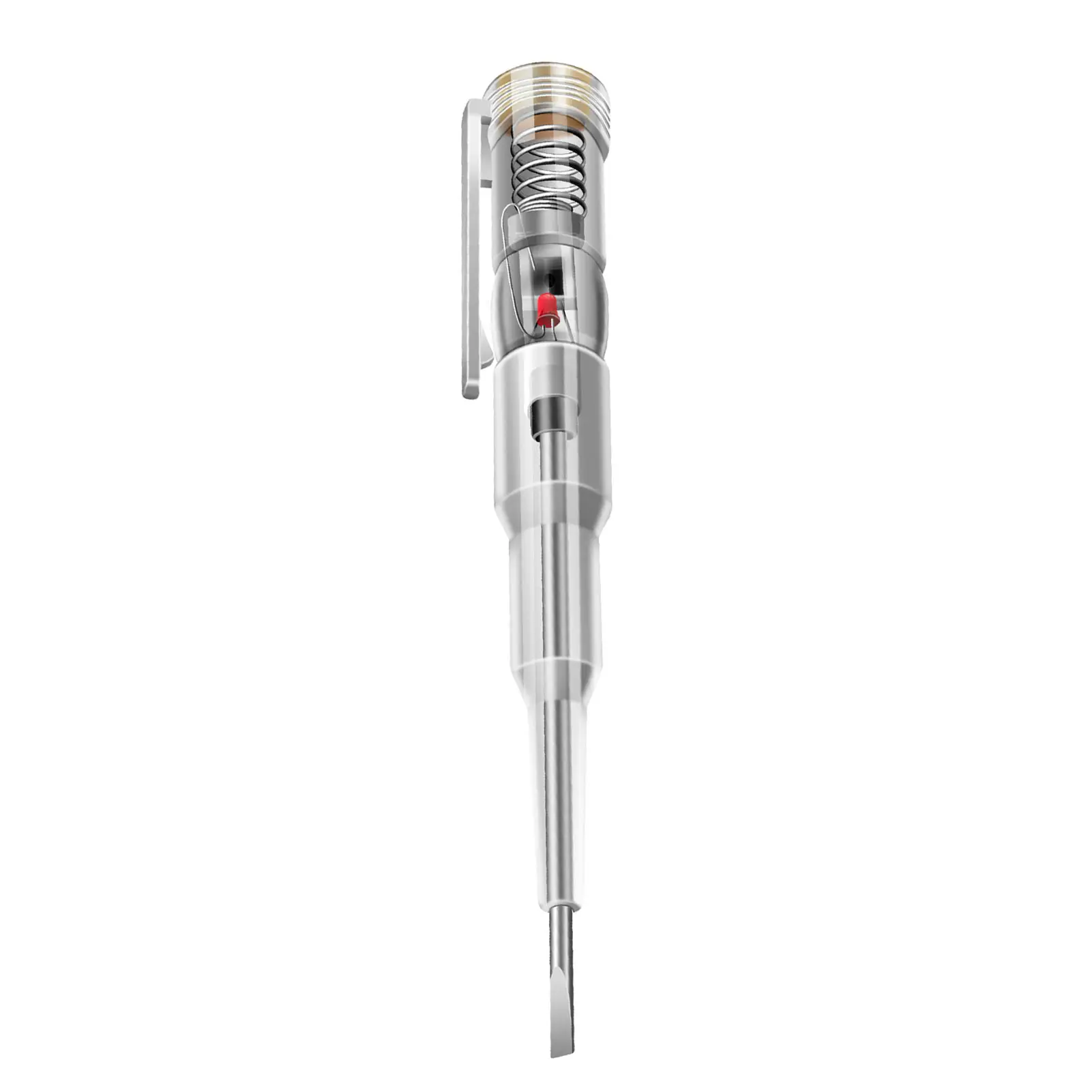 Voltage Tester Pen Practical Voltage Test ScrewdriverMulti-purpose Induction Test Pen Easy To Use Line Break Detection LED Light
Voltage Tester Pen Practical Voltage Test ScrewdriverMulti-purpose Induction Test Pen Easy To Use Line Break Detection LED Light