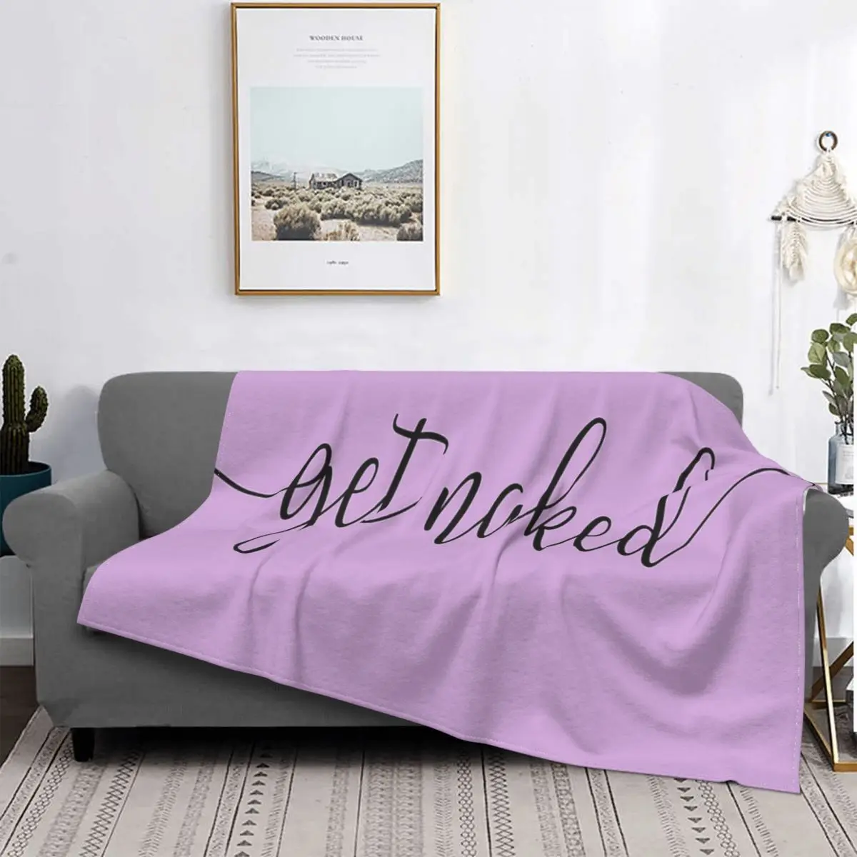 Manta a cuadros para cama, manta de lana para sofá, manta de color lila desnuda
Manta a cuadros para cama, manta de lana para sofá, manta de color lila desnuda