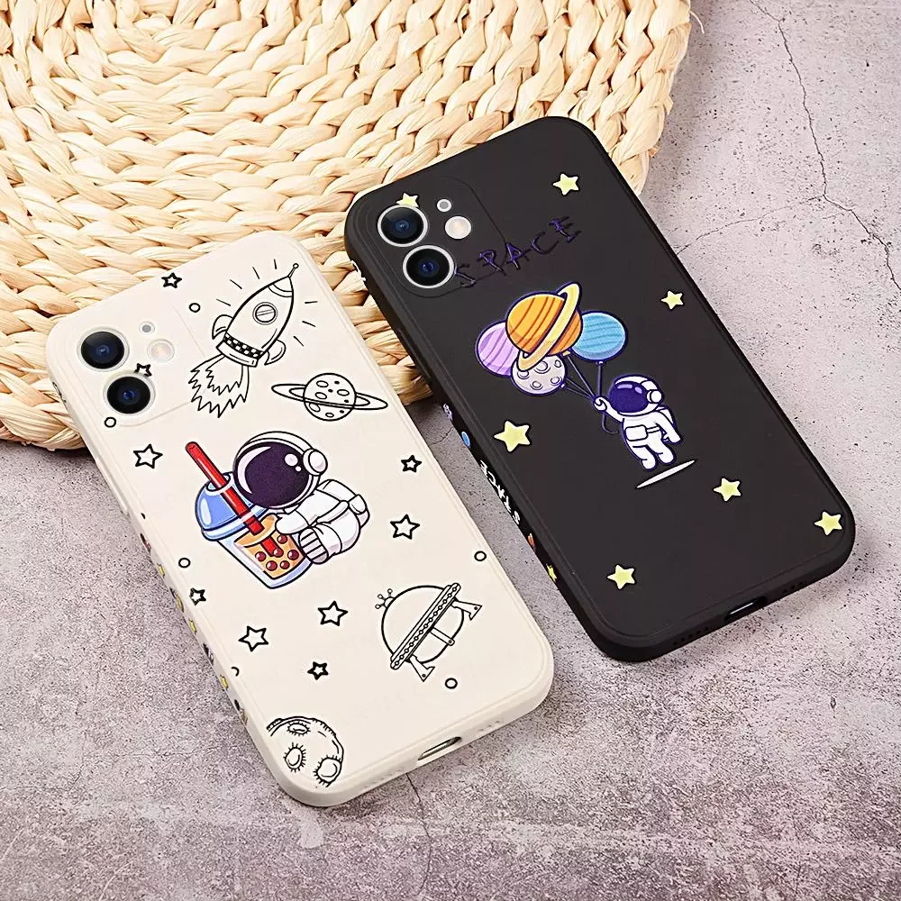 Case For iPhone 13 12 11 Pro Max 13 Mini 12 Cases Cute Astronaut Soft Silicone Case For iPhone 13 Pro Max XS XR X 7 8 6 S Bumper
Case For iPhone 13 12 11 Pro Max 13 Mini 12 Cases Cute Astronaut Soft Silicone Case For iPhone 13 Pro Max XS XR X 7 8 6 S Bumper