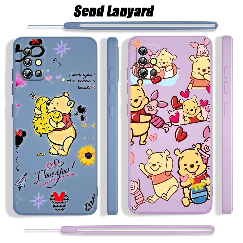Disney Edward Pooh Cute For Samsung Galaxy A73 A72 A71 A53 A52 A51 A42 A33 A32 A31 A22 A21 A11 Liquid Rope Phone Case Capa
Disney Edward Pooh Cute For Samsung Galaxy A73 A72 A71 A53 A52 A51 A42 A33 A32 A31 A22 A21 A11 Liquid Rope Phone Case Capa