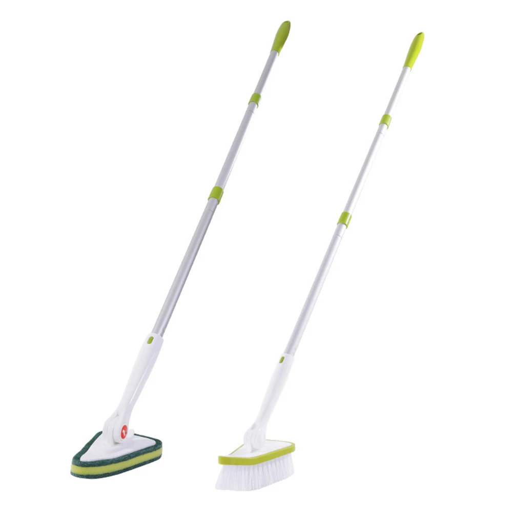 2 in 1 Floor Cleaning Brush Adjustable Long-Handle Floor Scrubber with Stiff Bristles Sponge Brush for Shower Bathtub Tile
2 in 1 Floor Cleaning Brush Adjustable Long-Handle Floor Scrubber with Stiff Bristles Sponge Brush for Shower Bathtub Tile