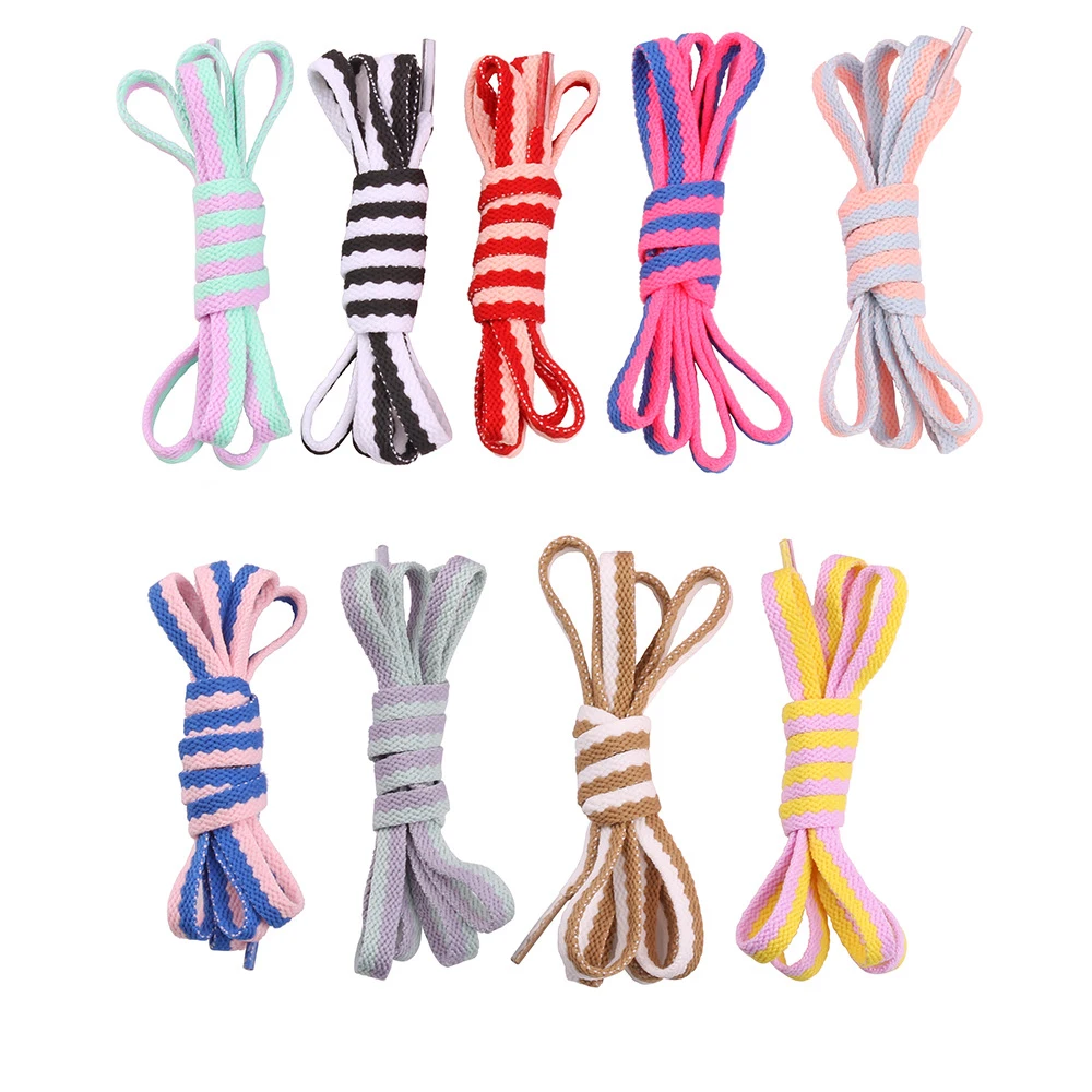 1Pair Flat Shoelaces Dual Colors Multicolor Laces Sneaker Shoestring Patchwork Shoelace Casual Lacet Shoe Laces Accessories
1Pair Flat Shoelaces Dual Colors Multicolor Laces Sneaker Shoestring Patchwork Shoelace Casual Lacet Shoe Laces Accessories
