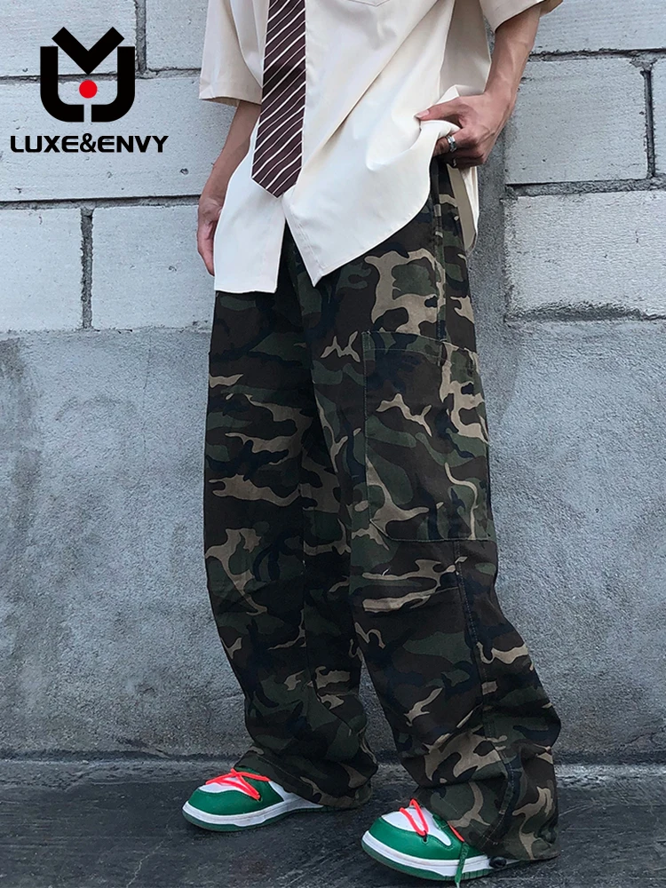 LUXE&ENVY Vintage Camouflage Overalls Men's Fashion High Street European Pants Spring Summer 2023 New
LUXE&ENVY Vintage Camouflage Overalls Men's Fashion High Street European Pants Spring Summer 2023 New