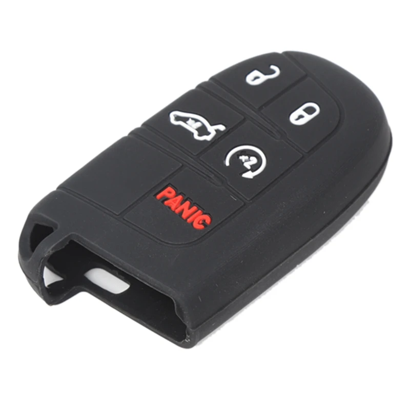 Чехол силиконовый для Jeep Grand Cherokee и Renegade Chrysler 300 Durango Charger Challenger, 5 кнопок
Чехол силиконовый для Jeep Grand Cherokee и Renegade Chrysler 300 Durango Charger Challenger, 5 кнопок