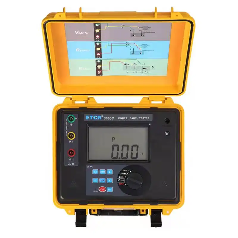 earth electrode resistance tester digital machine waterproof insulation resistance tester 10kv
earth electrode resistance tester digital machine waterproof insulation resistance tester 10kv