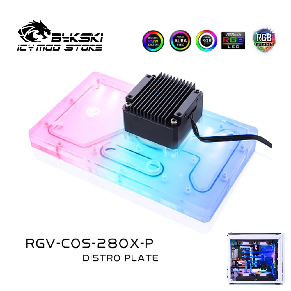 Bykski Waterway Board Reservoir Liquidcooling System Water Tank Acrylic Tranperant for Crystal 280X RGV-COS-280X-P
Bykski Waterway Board Reservoir Liquidcooling System Water Tank Acrylic Tranperant for Crystal 280X RGV-COS-280X-P