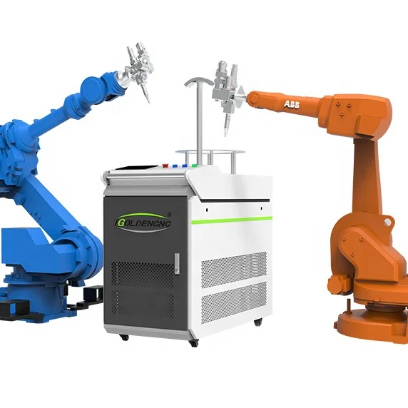 Modern industrial laser welding machine robots automated robotic arms
Modern industrial laser welding machine robots automated robotic arms