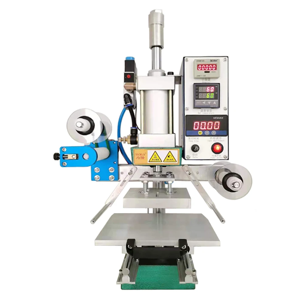 110/220V Automatic Hot Foil Stamping Machine Manual Digital PVC Card Book Leather Paper Wood Custom Embossing Heat Press Machine
110/220V Automatic Hot Foil Stamping Machine Manual Digital PVC Card Book Leather Paper Wood Custom Embossing Heat Press Machine