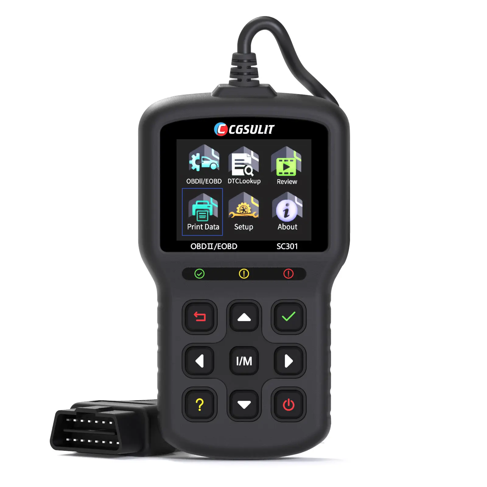 Best Car Key Programmer CGsulit SC301 CAN OBDII/EOBD Code Reader Engine Tool for I/M and DTCs readiness
Best Car Key Programmer CGsulit SC301 CAN OBDII/EOBD Code Reader Engine Tool for I/M and DTCs readiness