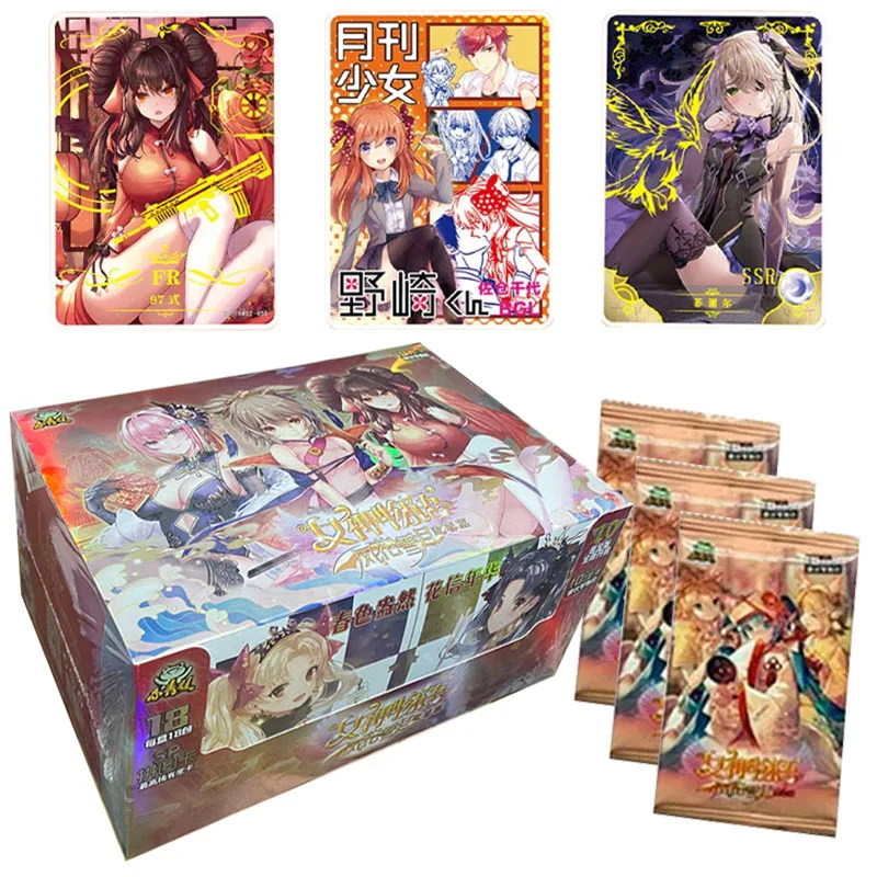 Original Goddess Story Flash Card Series Anime Figures Cards Rem Eva Collectible Bronzing Barrage Cards Toys Gifts For Children
Original Goddess Story Flash Card Series Anime Figures Cards Rem Eva Collectible Bronzing Barrage Cards Toys Gifts For Children