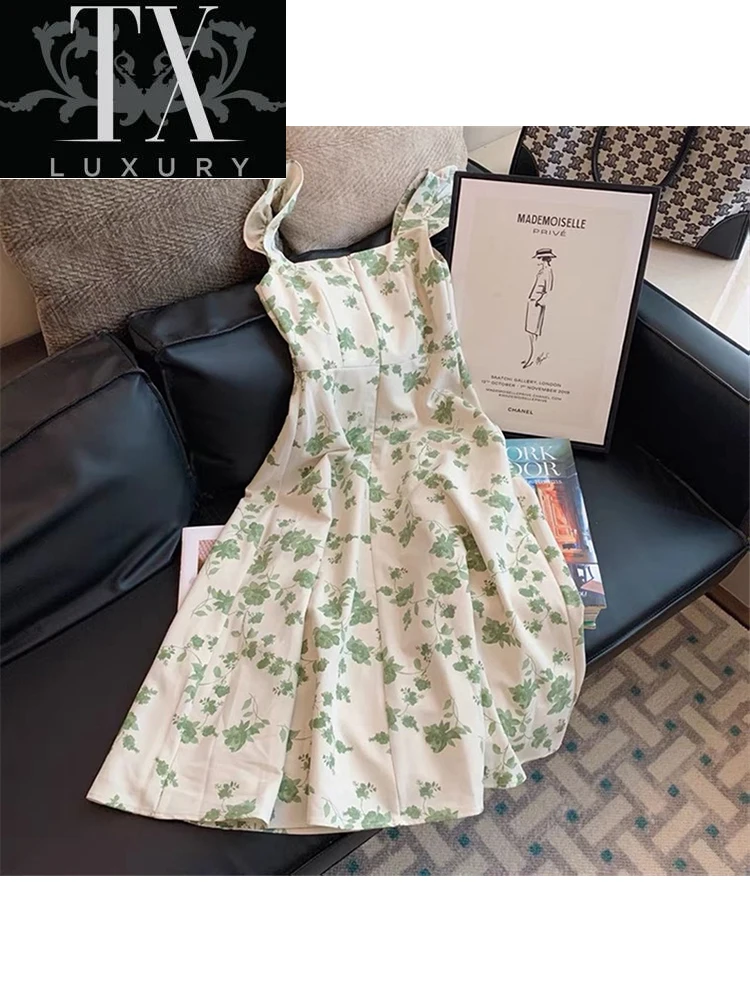 Women’s A-Line Summer Vintage Elegant Floral Ruffles Slash Neck Short Dress For Ladies Sweet Fashion Party Mini Vestidos
Women’s A-Line Summer Vintage Elegant Floral Ruffles Slash Neck Short Dress For Ladies Sweet Fashion Party Mini Vestidos