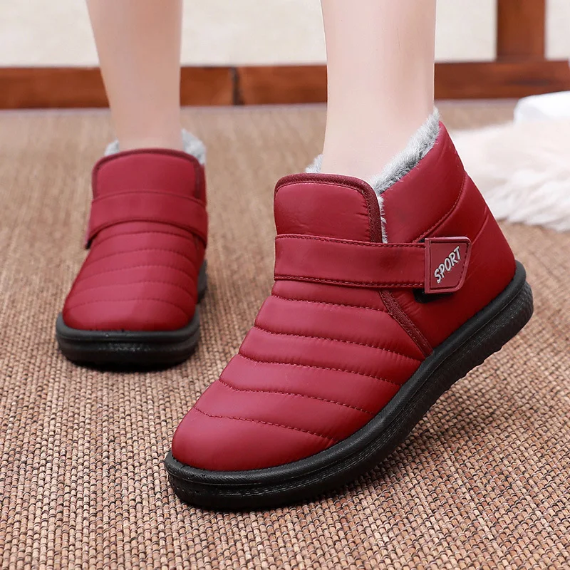 2022 New Winter Snow Boots Women Thick Plush Warm Cotton Shoes Flat Non-slip Female Booties Waterproof Outdoor Woman Ankle Boots
2022 New Winter Snow Boots Women Thick Plush Warm Cotton Shoes Flat Non-slip Female Booties Waterproof Outdoor Woman Ankle Boots