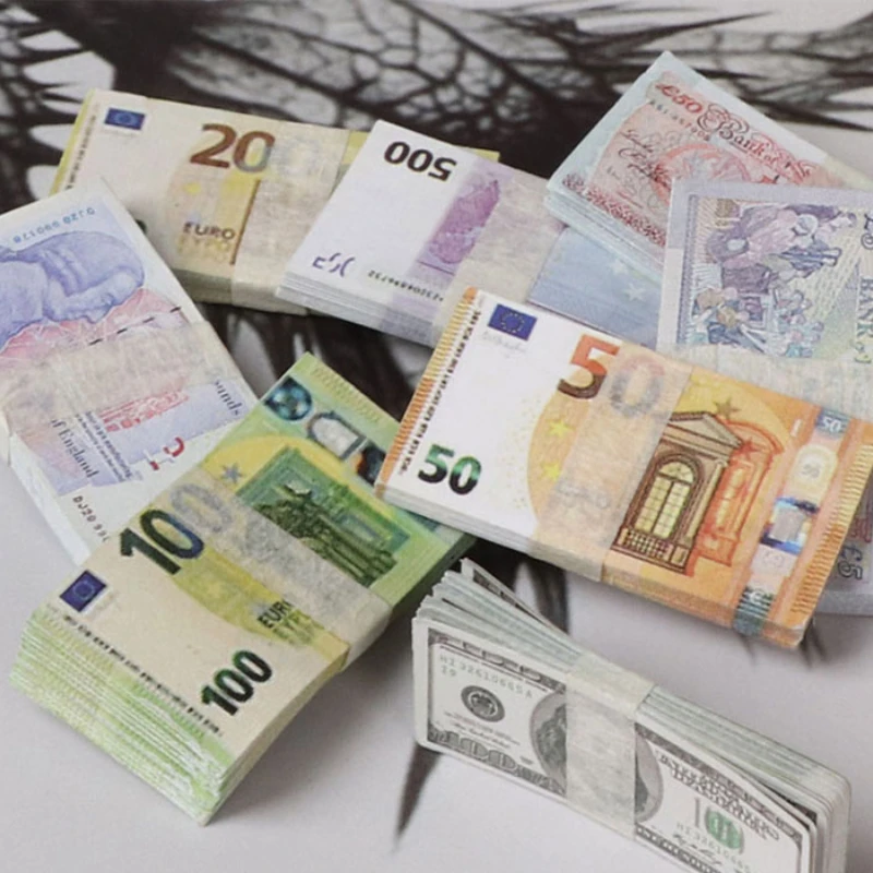 10 Bundle Mini Dolls Money Cash Dollars Euro British Pound Mini Won Banknotes Model for Barbie Ob11 1/6 DollHouse Accessories
10 Bundle Mini Dolls Money Cash Dollars Euro British Pound Mini Won Banknotes Model for Barbie Ob11 1/6 DollHouse Accessories