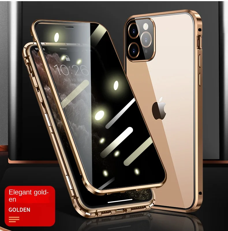 Применим для Apple 13pro, противоударный Магнитный чехол для телефона King, двухсторонний Магнитный чехол на присоске для Iphone12, защитный чехол с за...
Применим для Apple 13pro, противоударный Магнитный чехол для телефона King, двухсторонний Магнитный чехол на присоске для Iphone12, защитный чехол с за...