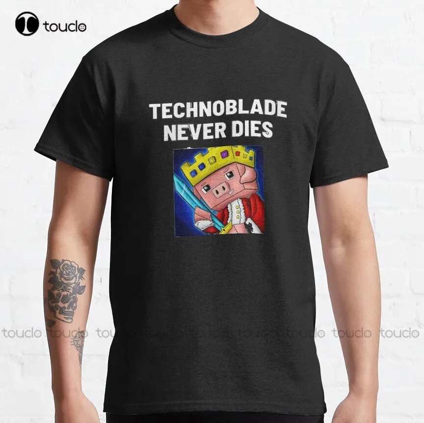 Technoblade Never Dies Classic T-Shirt Big Brother Shirt High Quality Cute Elegant Lovely Kawaii Cartoon Sweet Cotton Tee Shirts
Technoblade Never Dies Classic T-Shirt Big Brother Shirt High Quality Cute Elegant Lovely Kawaii Cartoon Sweet Cotton Tee Shirts
