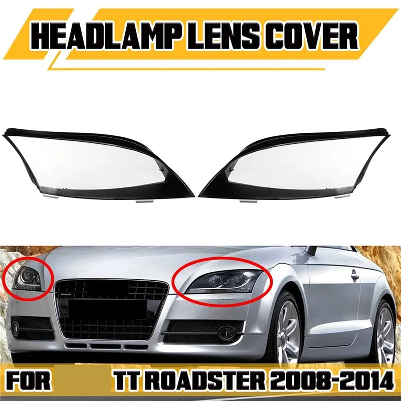 Car Front Headlight Lens Cover Headlight Shade Shell for TT Roadster 2008-2014 Left Headlight Shell
Car Front Headlight Lens Cover Headlight Shade Shell for TT Roadster 2008-2014 Left Headlight Shell