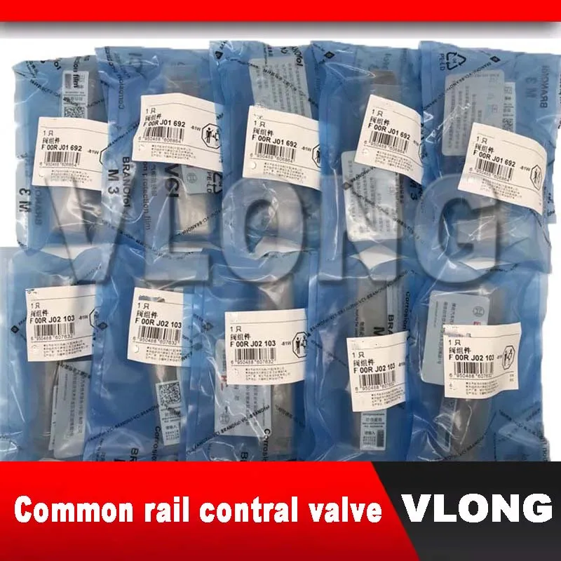 

12PCS Genuine New Common Rail Contral Valve Set F00VC01383 F 00V C0 1383 FOOVC1383 F OOV C01 383 0445110376 594 Injector Valve