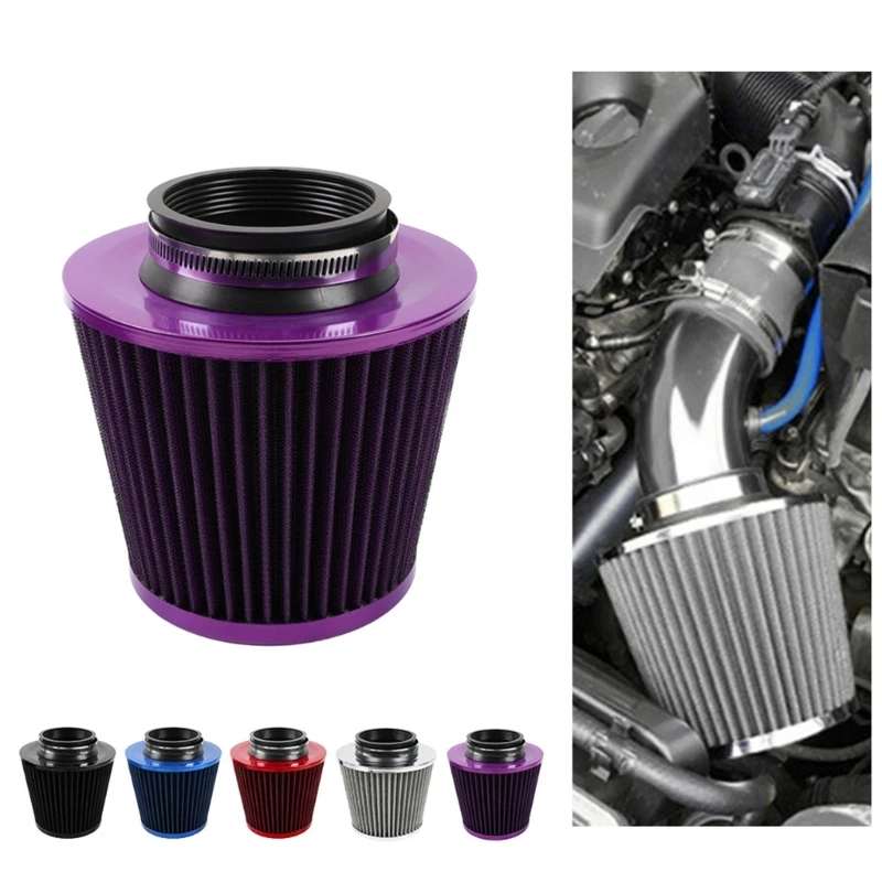 Автомобильные воздушные фильтры, универсальные автомобильные аксессуары, 3-дюймовый спортивный мощный сетчатый конусный воздухозаборный фильтр холодного воздуха 76 мм 
Автомобильные воздушные фильтры, универсальные автомобильные аксессуары, 3-дюймовый спортивный мощный сетчатый конусный воздухозаборный фильтр холодного воздуха 76 мм