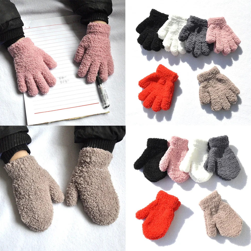 Cute New 1-4Y Kids Gloves Winter Baby Plush Coral Gloves Toddler Full Fingers Mittens Warm Windproof Glove For Boys Girls Gifts
Cute New 1-4Y Kids Gloves Winter Baby Plush Coral Gloves Toddler Full Fingers Mittens Warm Windproof Glove For Boys Girls Gifts