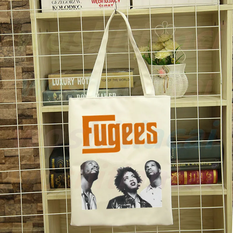 Hip Hop Band The Fugees Score Shopping Bag Bolsas De Tela Grocery Shopper Shopping Jute Bag Cotton Bag Jute Sacola Reciclaje
Hip Hop Band The Fugees Score Shopping Bag Bolsas De Tela Grocery Shopper Shopping Jute Bag Cotton Bag Jute Sacola Reciclaje