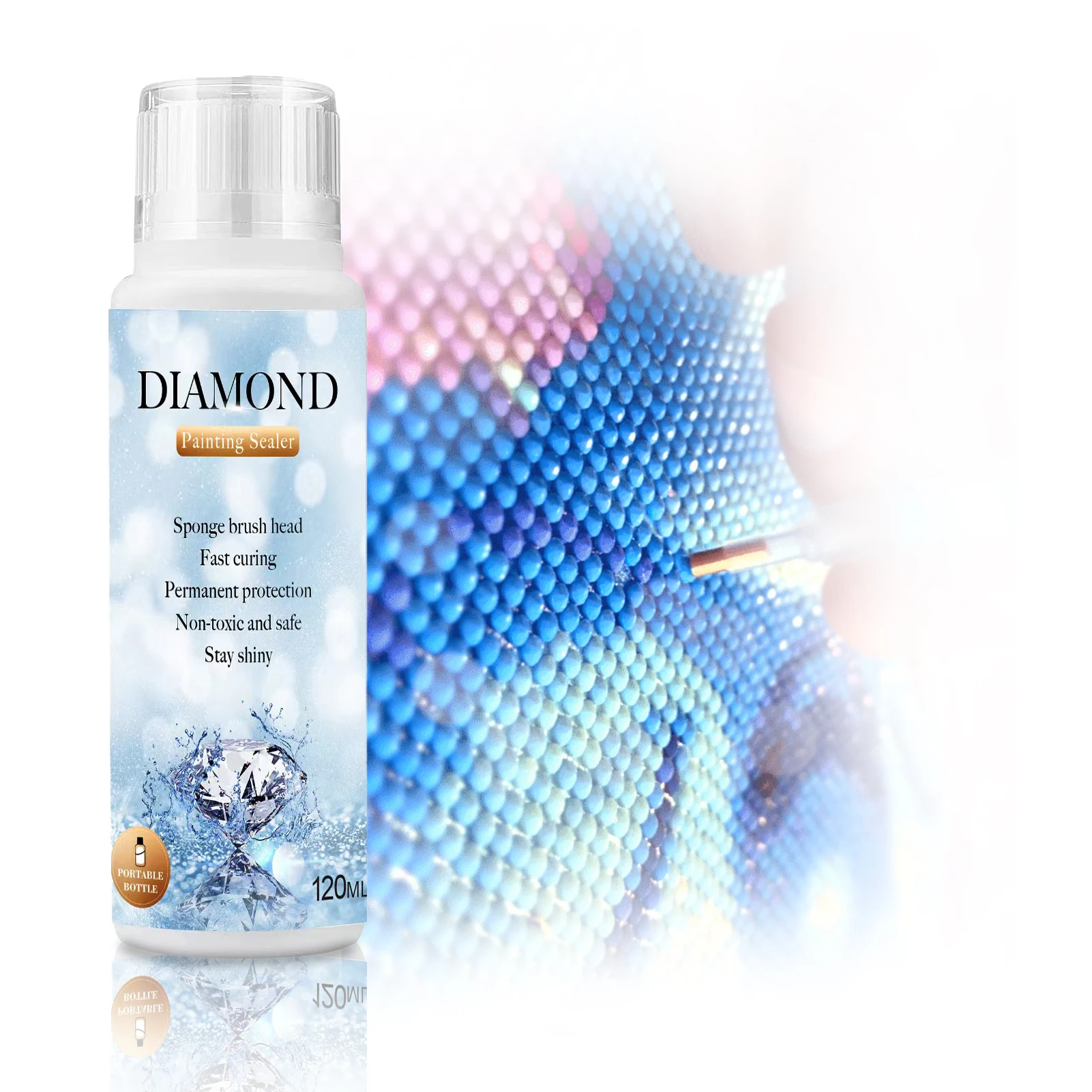 5D Diamond -Painting Glue Sealer Transparent Puzzle Sealant Fast Drying Shine Effect Diamonds Paintings Glue Tools Accessories
5D Diamond -Painting Glue Sealer Transparent Puzzle Sealant Fast Drying Shine Effect Diamonds Paintings Glue Tools Accessories