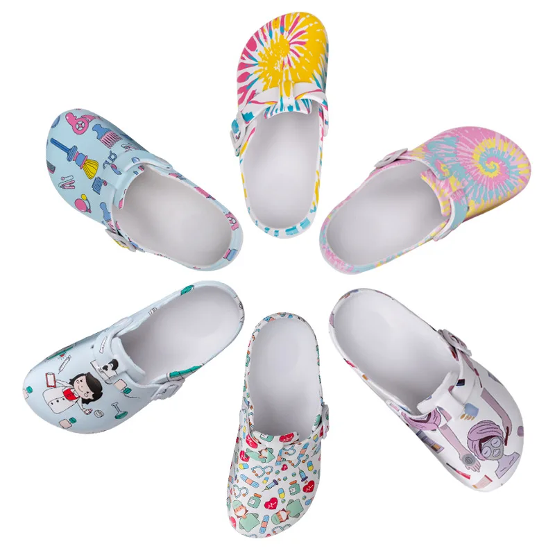 Unisex Nurse Working Shoes Garden Clog Shoes Beach Footwear Water Bash Sandals Summer Shower Slippers
Unisex Nurse Working Shoes Garden Clog Shoes Beach Footwear Water Bash Sandals Summer Shower Slippers