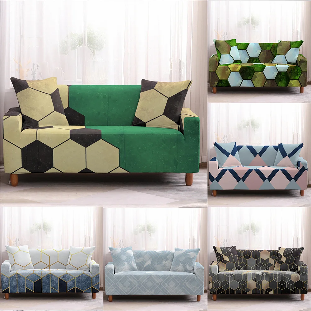 Elastic Geometric Hexagon One-piece All-inclusive Sofa Towel Living Room Cough Cushion Cover Home Decor Housse De Canapé
Elastic Geometric Hexagon One-piece All-inclusive Sofa Towel Living Room Cough Cushion Cover Home Decor Housse De Canapé