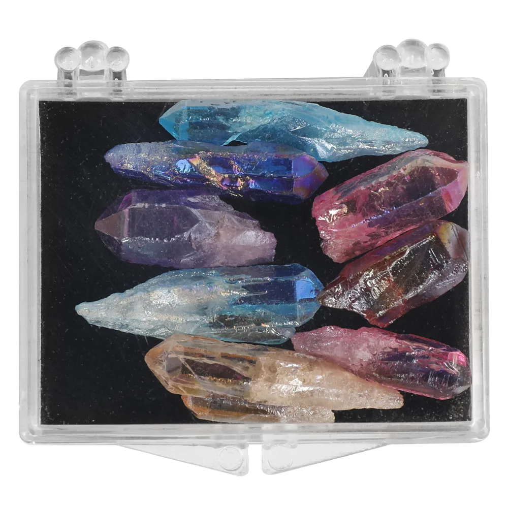 1Box Natural White Crystal Quartz Stones Raw Minerals Plating Colors colorful Specimen
1Box Natural White Crystal Quartz Stones Raw Minerals Plating Colors colorful Specimen