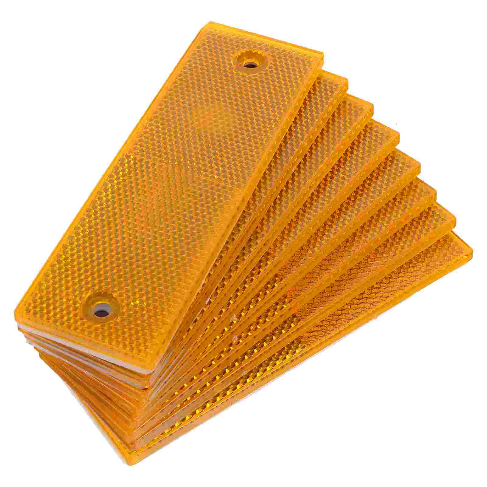 8 шт. пластиковый отражатель отражающие треугольники для прицепа для мотоцикла винтовое крепление отражатели Автомобильная наклейка винтовой Катадиоптрический 
8 шт. пластиковый отражатель отражающие треугольники для прицепа для мотоцикла винтовое крепление отражатели Автомобильная наклейка винтовой Катадиоптрический