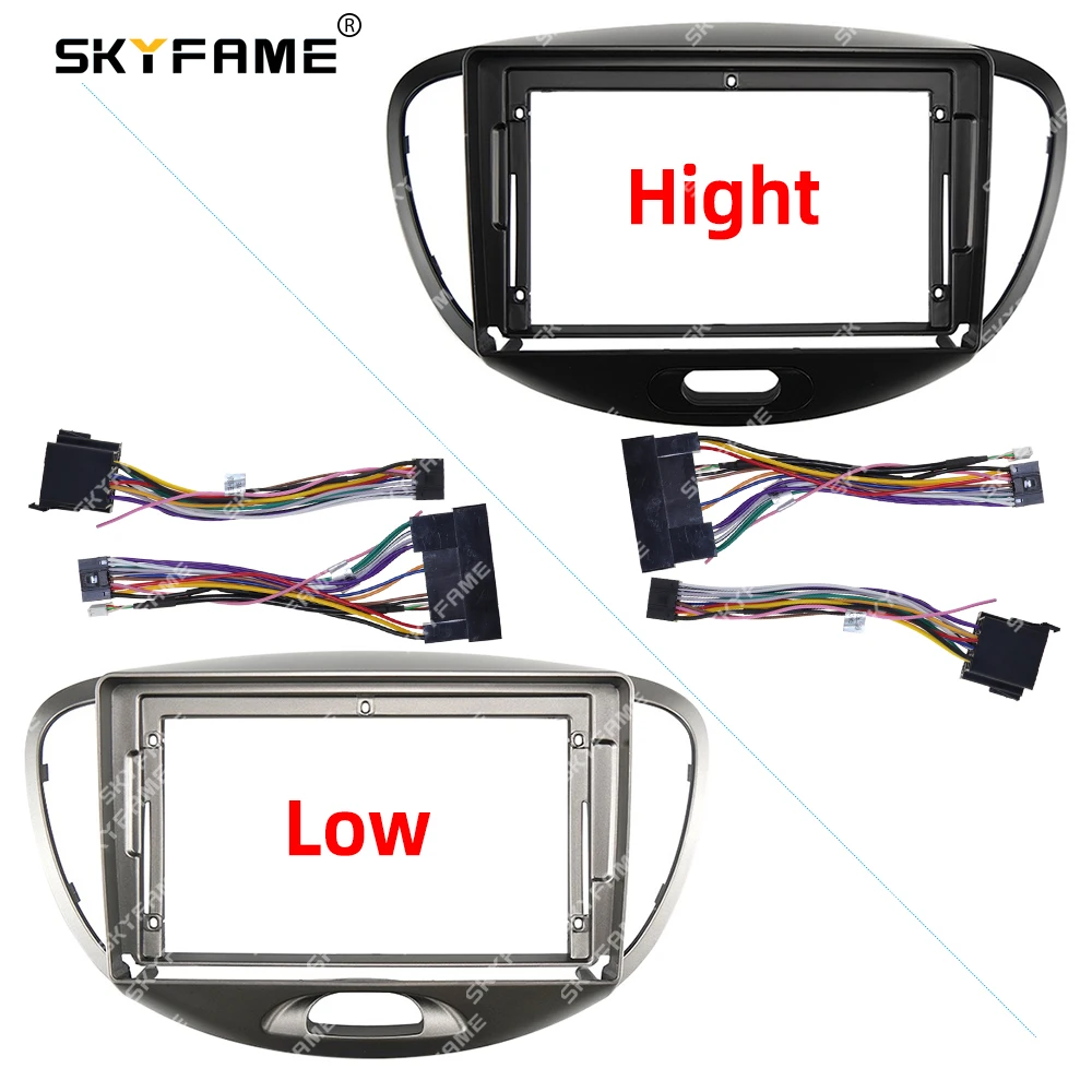SKYFAME Car Frame Fascia Adapter Android Radio Fitting Panel Kit For Hyundai i10
SKYFAME Car Frame Fascia Adapter Android Radio Fitting Panel Kit For Hyundai i10