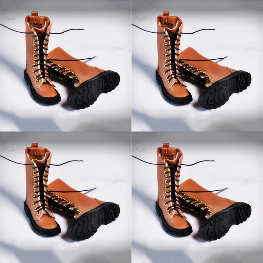 Fa-18-11 1/6 Female Soldier Martin Boots Agent Motorcycle Boots Lace Up Mid Calf Boots Solid Shoes Fit 12" Action Figures Body
Fa-18-11 1/6 Female Soldier Martin Boots Agent Motorcycle Boots Lace Up Mid Calf Boots Solid Shoes Fit 12" Action Figures Body