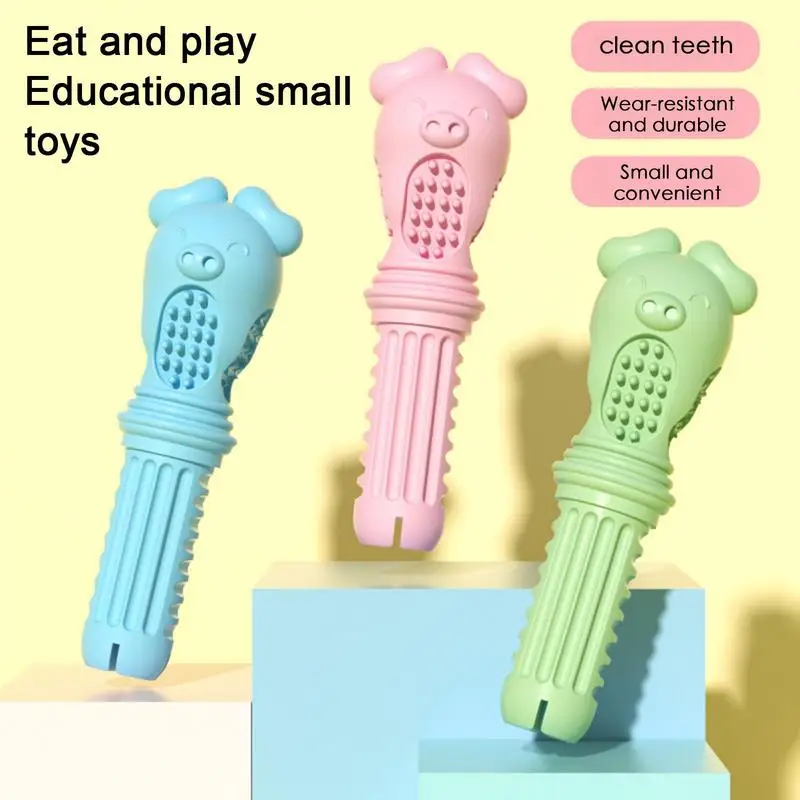 

Screwdriver Shape Positive Chewing Habits Toys with Uneven Surfaces Home Pets Teething Chew Toys for Boredom Relaxation