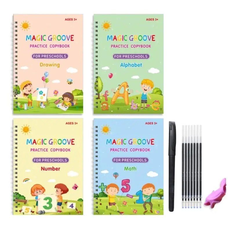 Practice Book for Kids Copybook with Double-Sided Printing and Pen Holding Aid, Great for Learning Dropship
Practice Book for Kids Copybook with Double-Sided Printing and Pen Holding Aid, Great for Learning Dropship